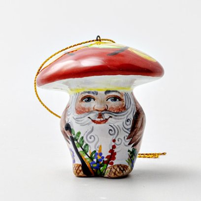 Елочная игрушка Гриб