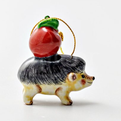 Елочная игрушка «Ежик»