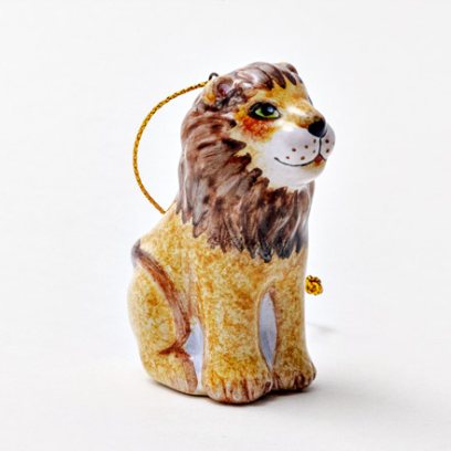 Елочная игрушка «Лев»