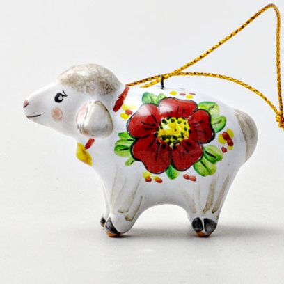 Елочная игрушка Овечка