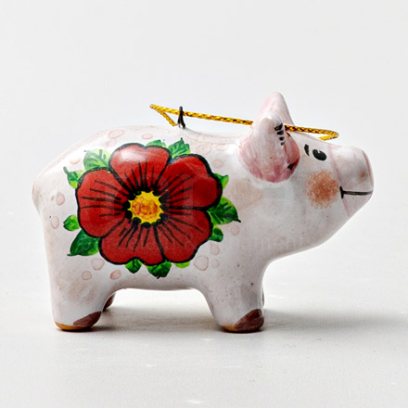 Елочная игрушка «Поросенок»