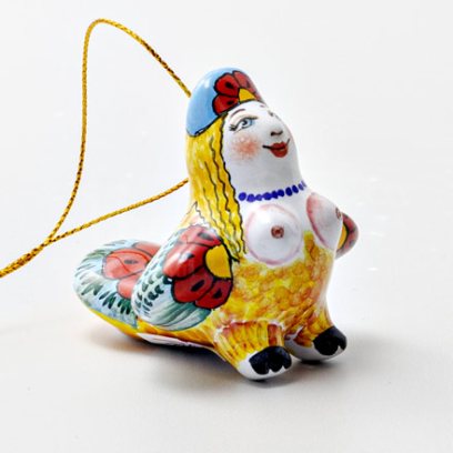 Елочная игрушка «Сирин»