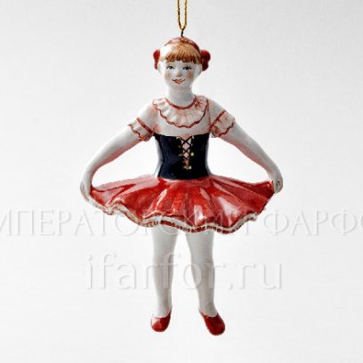 Елочная игрушка «Юная балерина»
