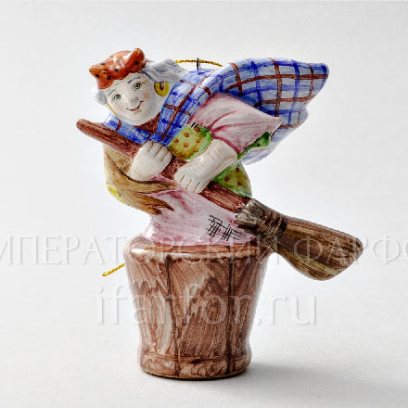 Елочная игрушка Баба-Яга Баба-Яга 2