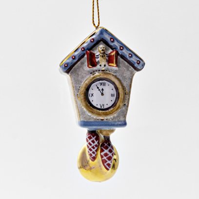 Елочная игрушка Часы с кукушкой 2