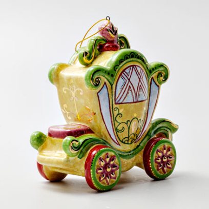 Елочная игрушка Карета
