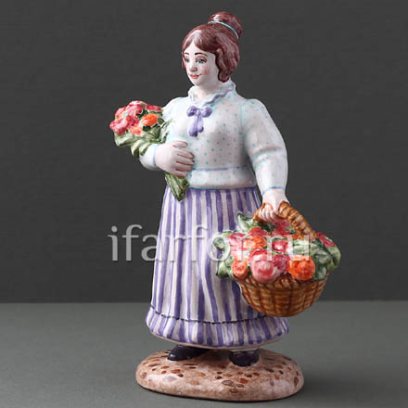 Скульптура «Цветочница»