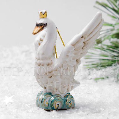 Елочная игрушка «Царевна-Лебедь»