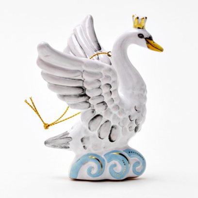 Елочная игрушка «Царевна-Лебедь»