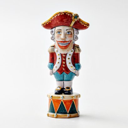 Елочная игрушка «Щелкунчик на барабане»