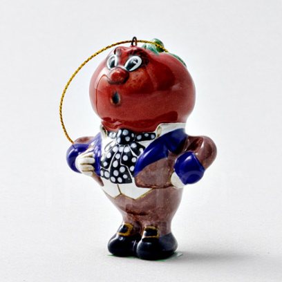 Елочная игрушка Синьор Помидор