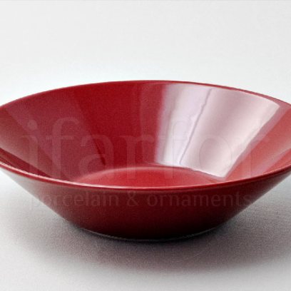Тарелка глубокая «Teema (красная)»