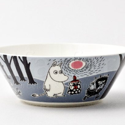 Пиала «Приключение» Форма: Arabia MOOMIN. Фарфор. 150 мм.