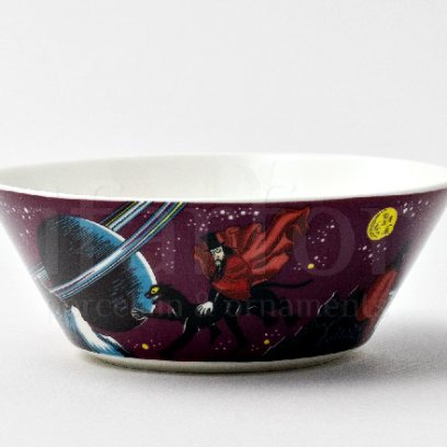 Пиала «Волшебник и пантера (пурпурная)»