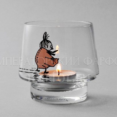 Подсвечник «Arabia MOOMIN» Форма: Arabia MOOMIN. Стекло. 80 мм.