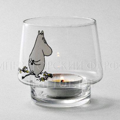 Подсвечник «Arabia MOOMIN» Форма: Arabia MOOMIN. Стекло. 80 мм.