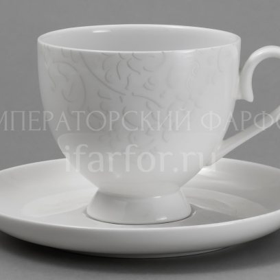 Чашка с блюдцем чайная Облака 1/2 Royal Aurel
