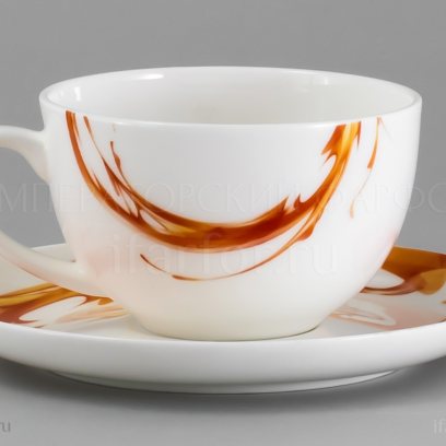 Чашка с блюдцем чайная Фиеста 1/2 Royal Aurel