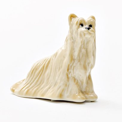 Скульптура «Йоркширский терьер бежевый»