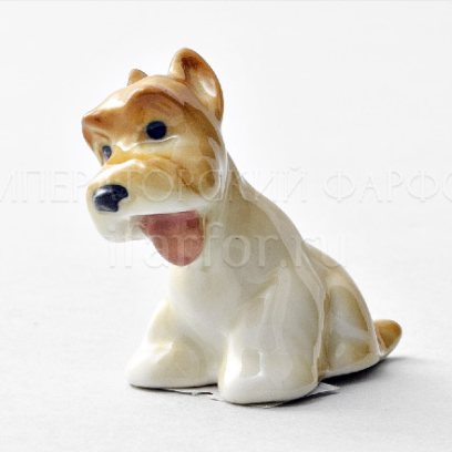 Скульптура «Щенок терьера»