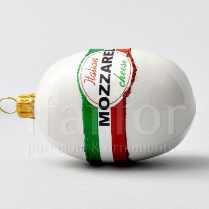 Елочная игрушка «Сыр Mozzarella»