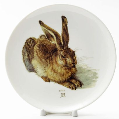 Декоративная тарелка «Заяц»