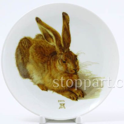 Декоративная тарелка «Заяц»