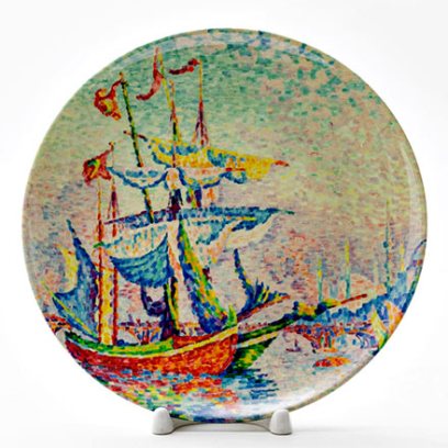 Декоративная тарелка The Port of Golden Horn