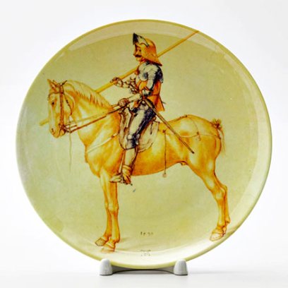 Декоративная тарелка Всадник