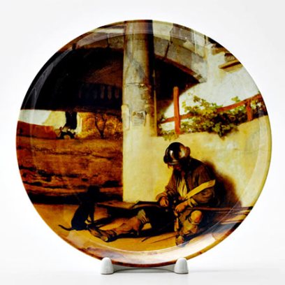 Декоративная тарелка Стражник