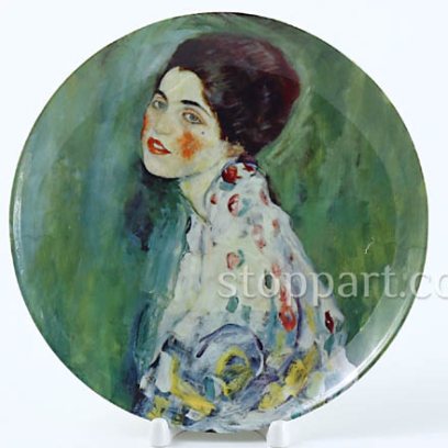 Декоративная тарелка «Портрет дамы»