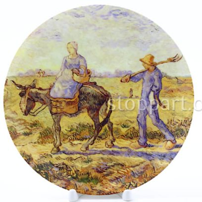 Декоративная тарелка «Раннее утро»