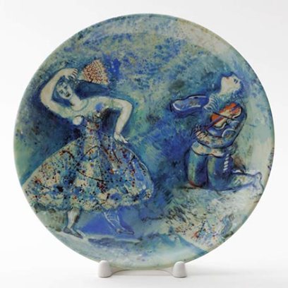 Декоративная тарелка Танец