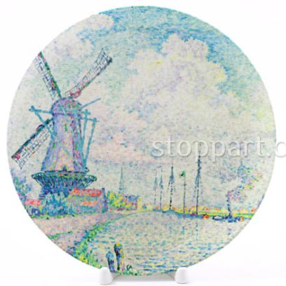 Декоративная тарелка Канал Оверши