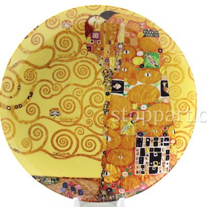 Декоративная тарелка «Петух и курочка»