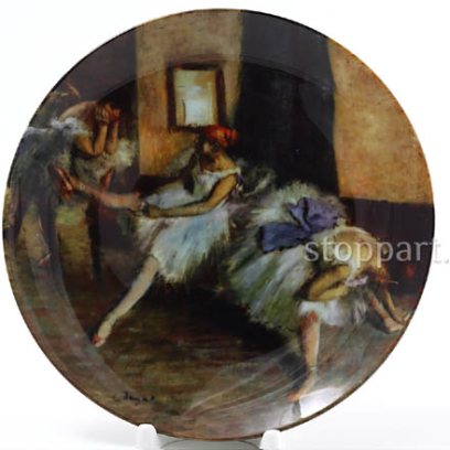 Декоративная тарелка «Перед балетом»