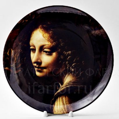 Декоративная тарелка «Голова ангела»