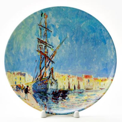 Декоративная тарелка Порт Феррьер