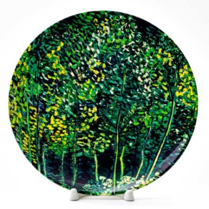 Декоративная тарелка Роща