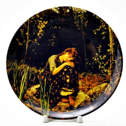 Декоративная тарелка Аленушка