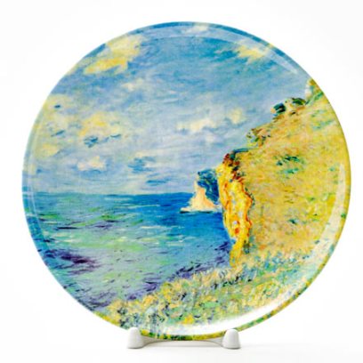 Декоративная тарелка Скала в Фекампе