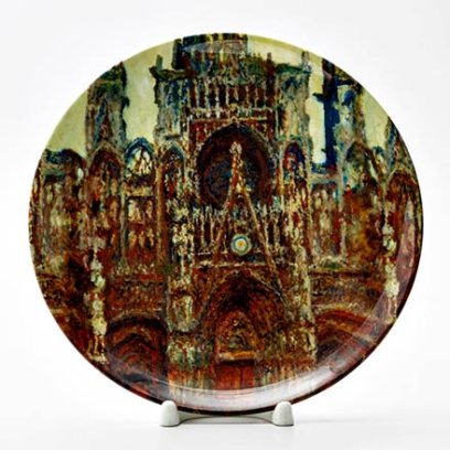 Декоративная тарелка Руанский собор 1