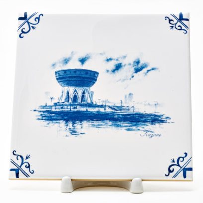 Изразец «Виды Казани. Центр семьи Казан»