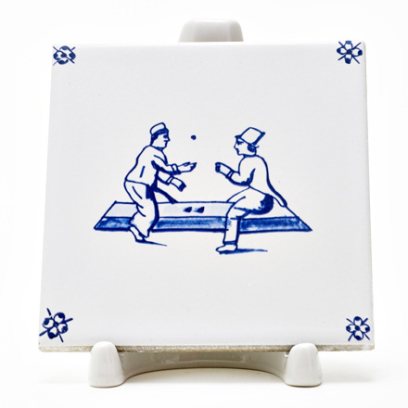 Изразец Голландский. Детские игры. Жонглирование