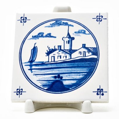 Изразец Голландский. Уютная бухта