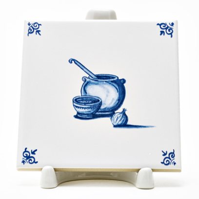 Изразец Голландский. Натюрморт 2