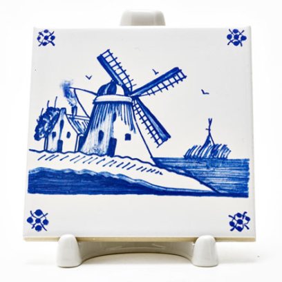Изразец Голландский. Мельница 11