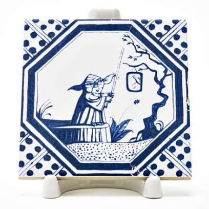 Изразец Голландский. Мастер Йода 1