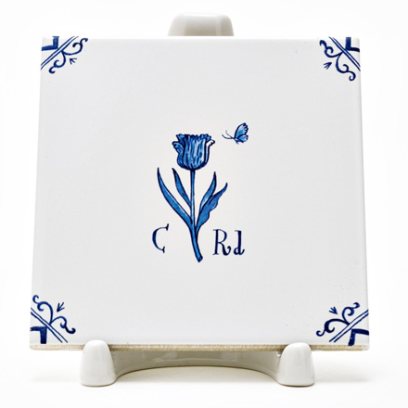 Изразец Голландский. Тюльпан