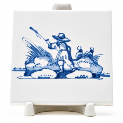 Изразец «Голландский. На озере»